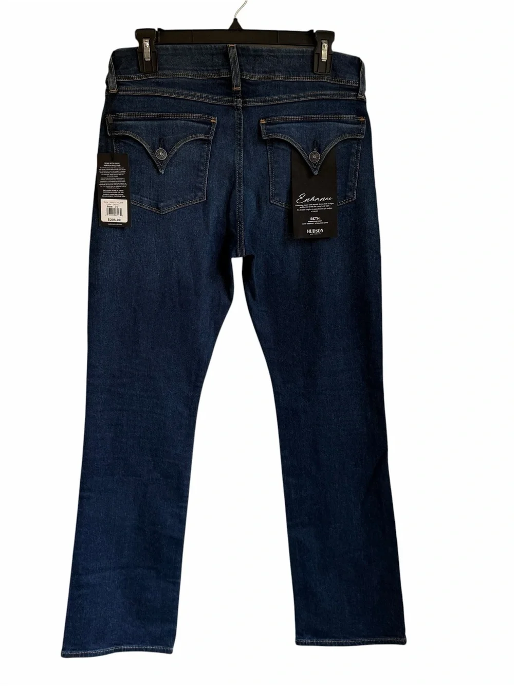 NEW Hudson Beth Mid Rise Baby Boot Jeans Size 30